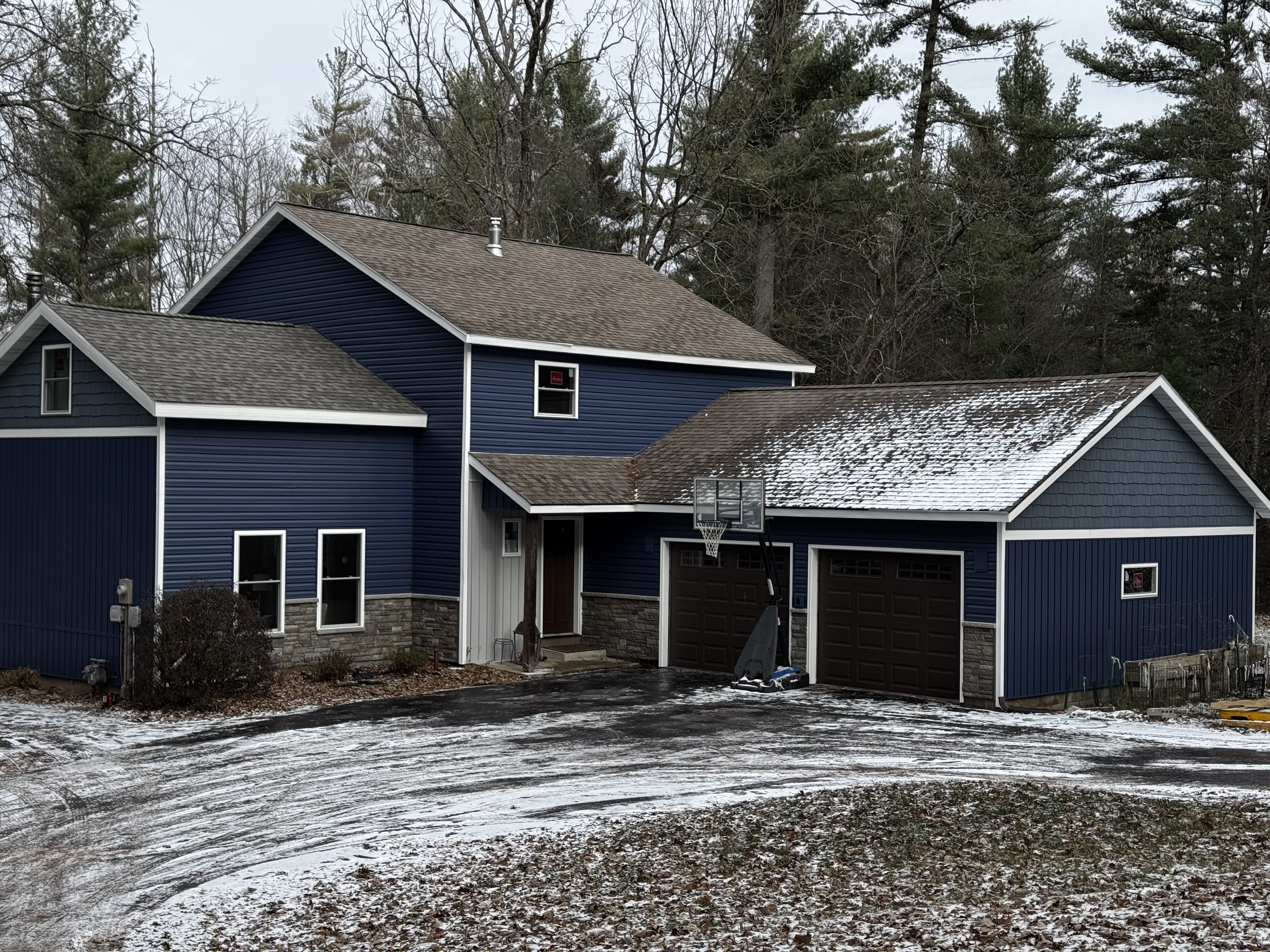 Architectural Gables & Garage Elevation